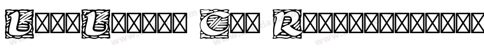 LinoLetter Cut Regular字体转换